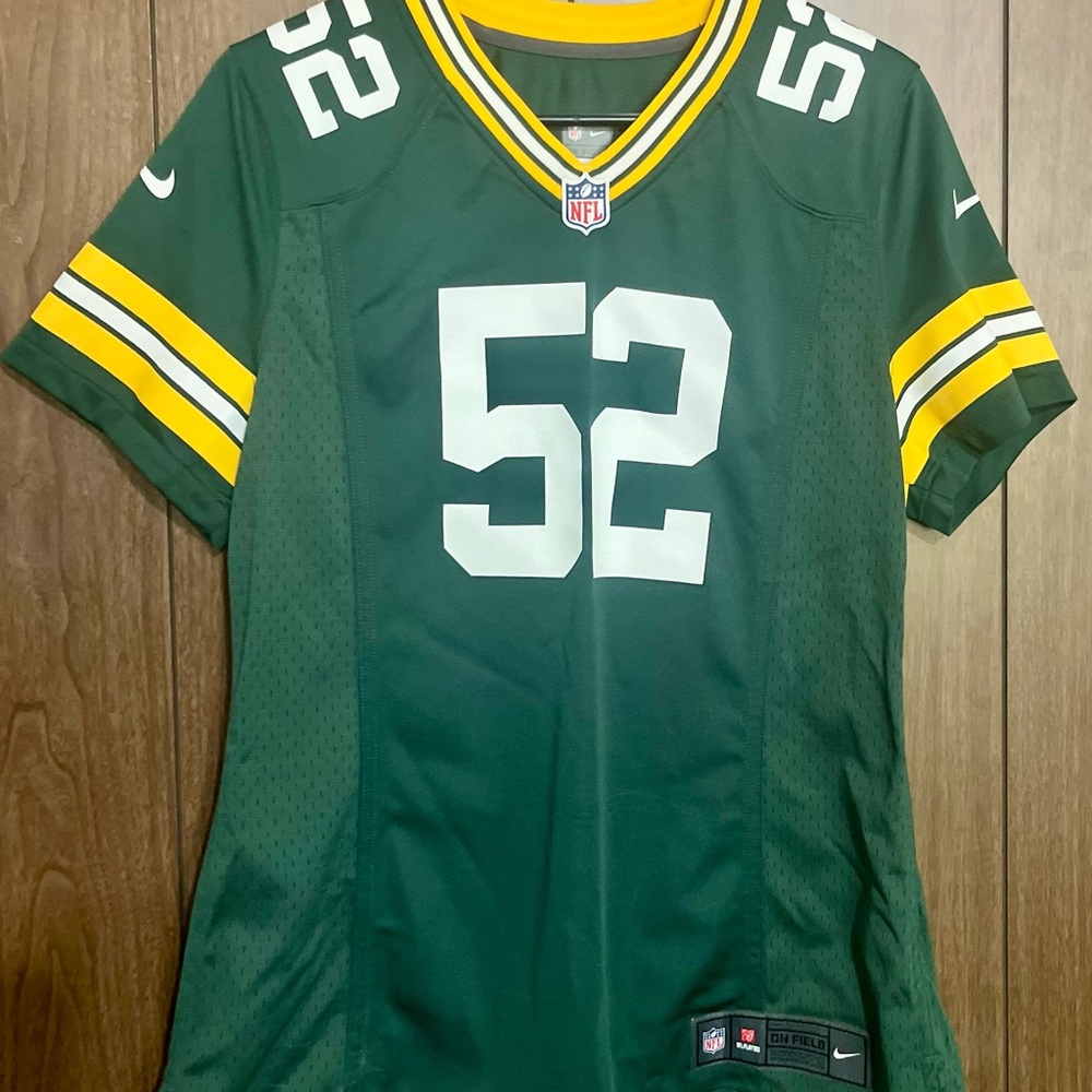 NFL Green and Yellow Women's Jersey